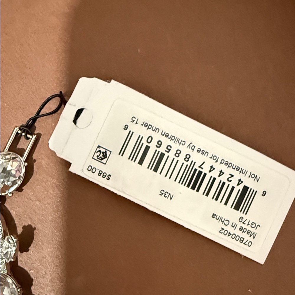 Givenchy Crystal-Embellished Silver Bracelet - Picture 7 of 7